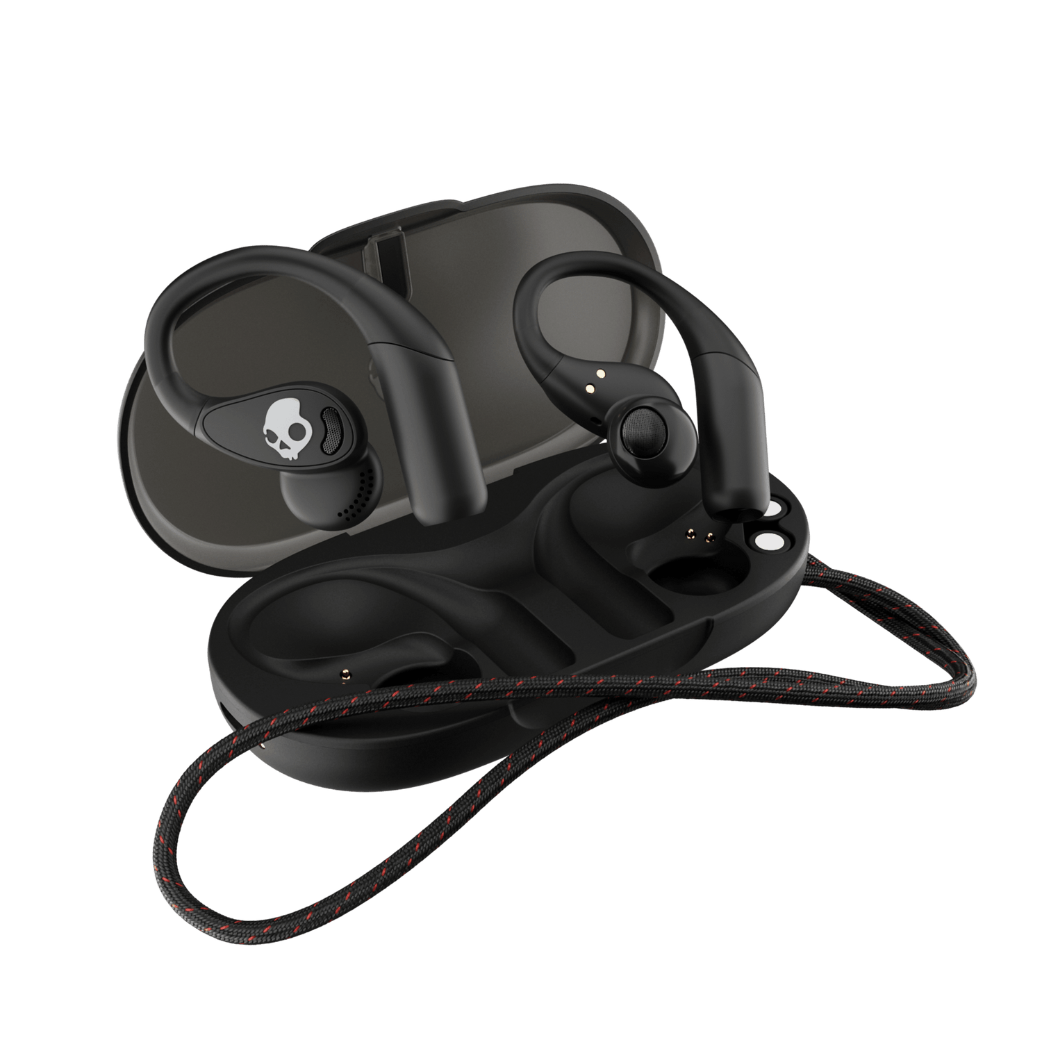 Skullcandy Push 540 Open hanger-style open-ear true wireless earbuds with secure over-ear fit | True Black