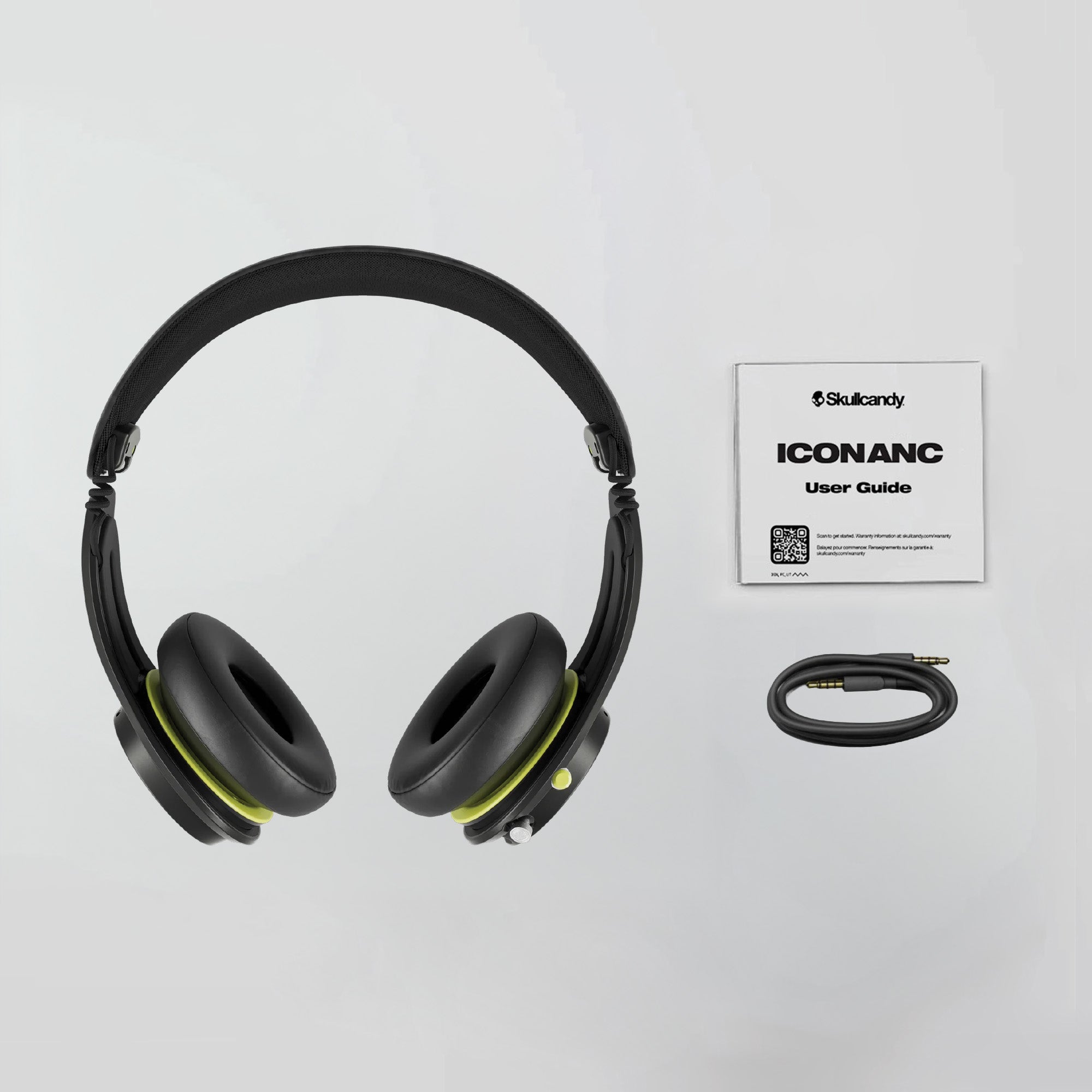 Skullcandy(スカルキャンディー)Icon ANC TRUE BLACK Skullcandy Icon ANC - On-Ear Noise Cancelling Headphones