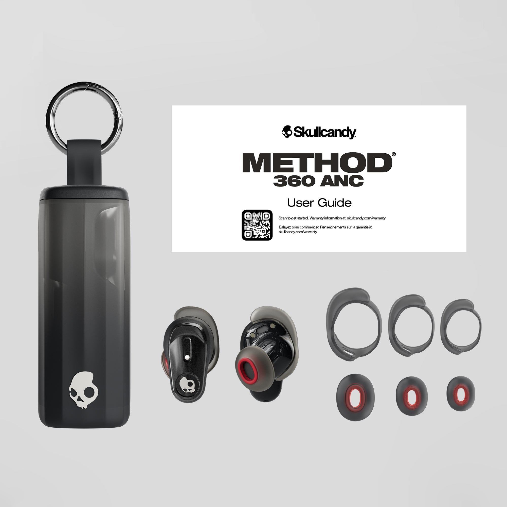 【Sound by Bose】Skullcandy Method 360 ANC Method 360 ANC - Noise Canceling Earbuds + Sound by Bose