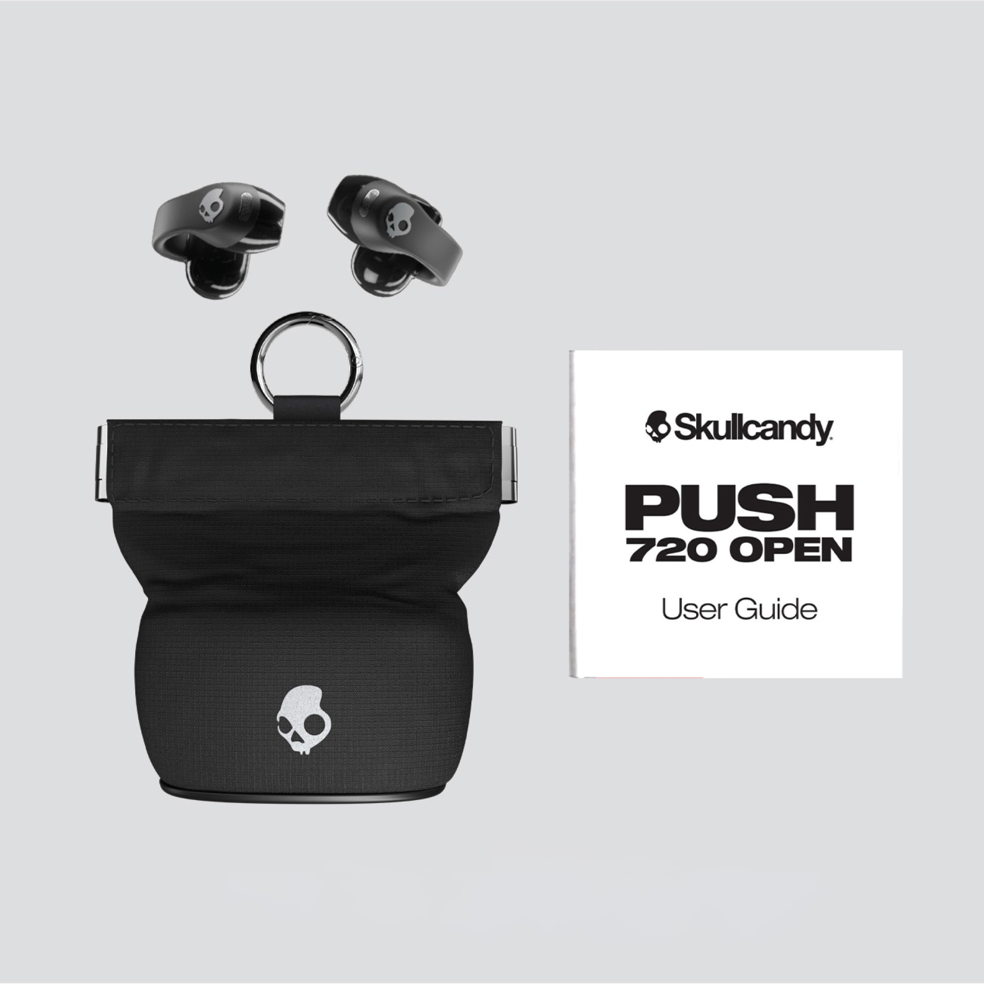 Skullcandy Push 720 Open ワイヤレスイヤホン Push 720 Open - Wireless Open-Ear Earbuds | Bluetooth 5.3 | Clip