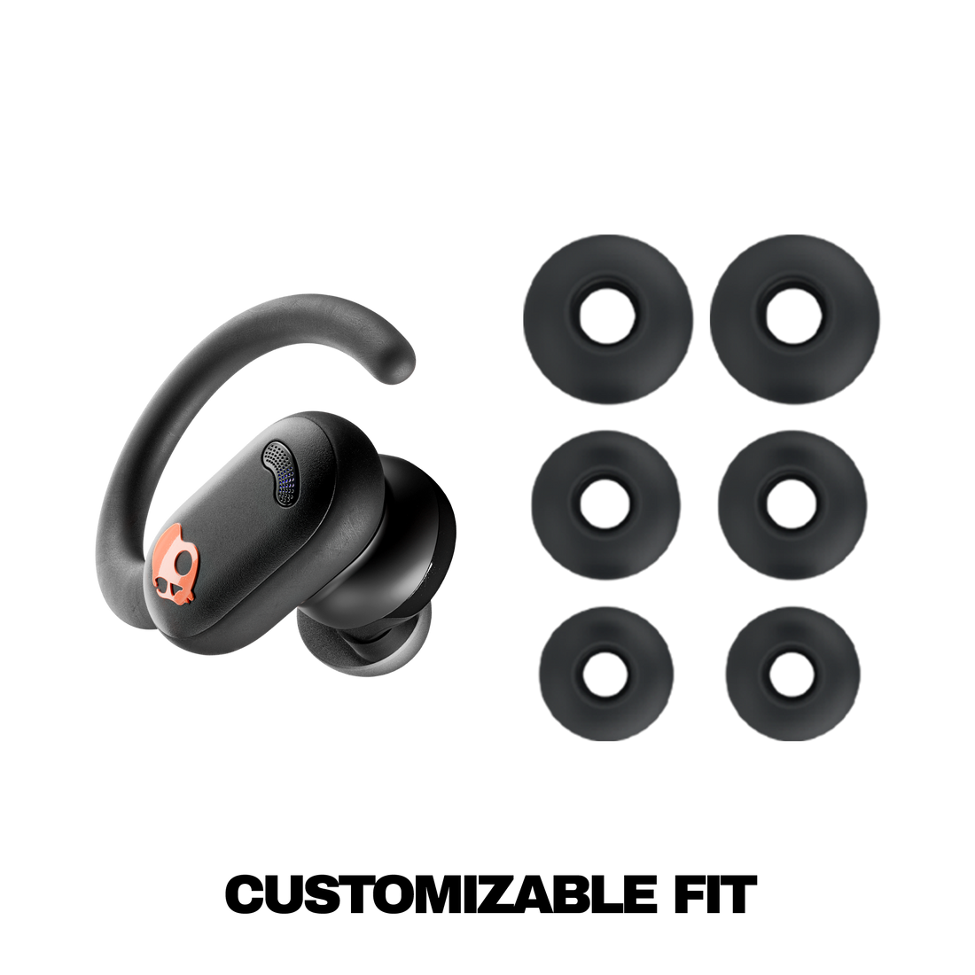 Push® ANC Active | Wireless Noise Cancelling Earbuds with Ear Hooks
