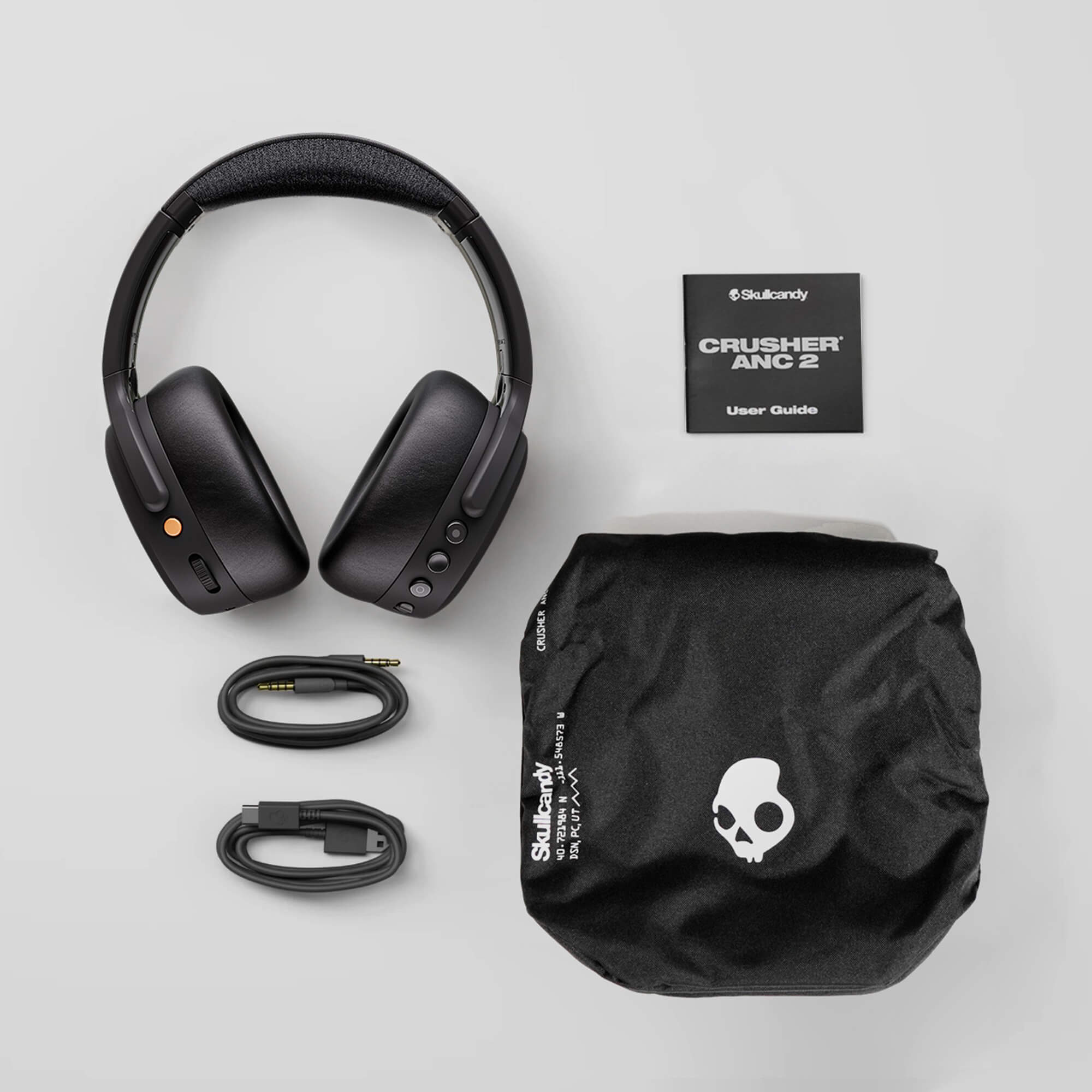 【美品】Skullcandy Crusher ANC 2 ヘッドホン Crusher® ANC 2 | Sensory Bass Headphones with Noise Canceling